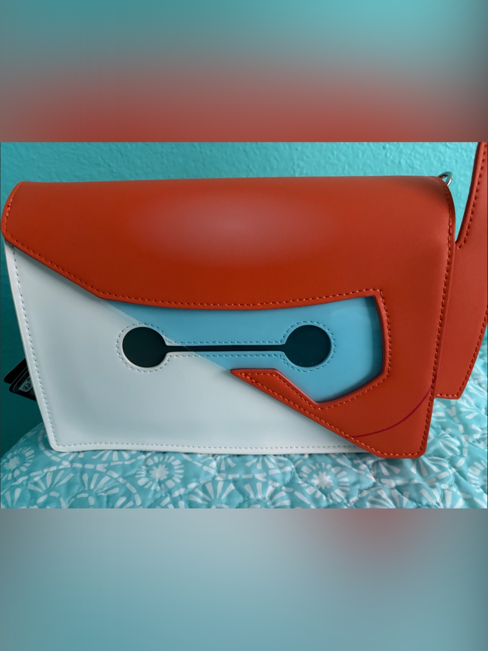 Loungefly Disney Big Hero Six Baymax Suit Crossbody Bag Box Lunch Exclusive NWT